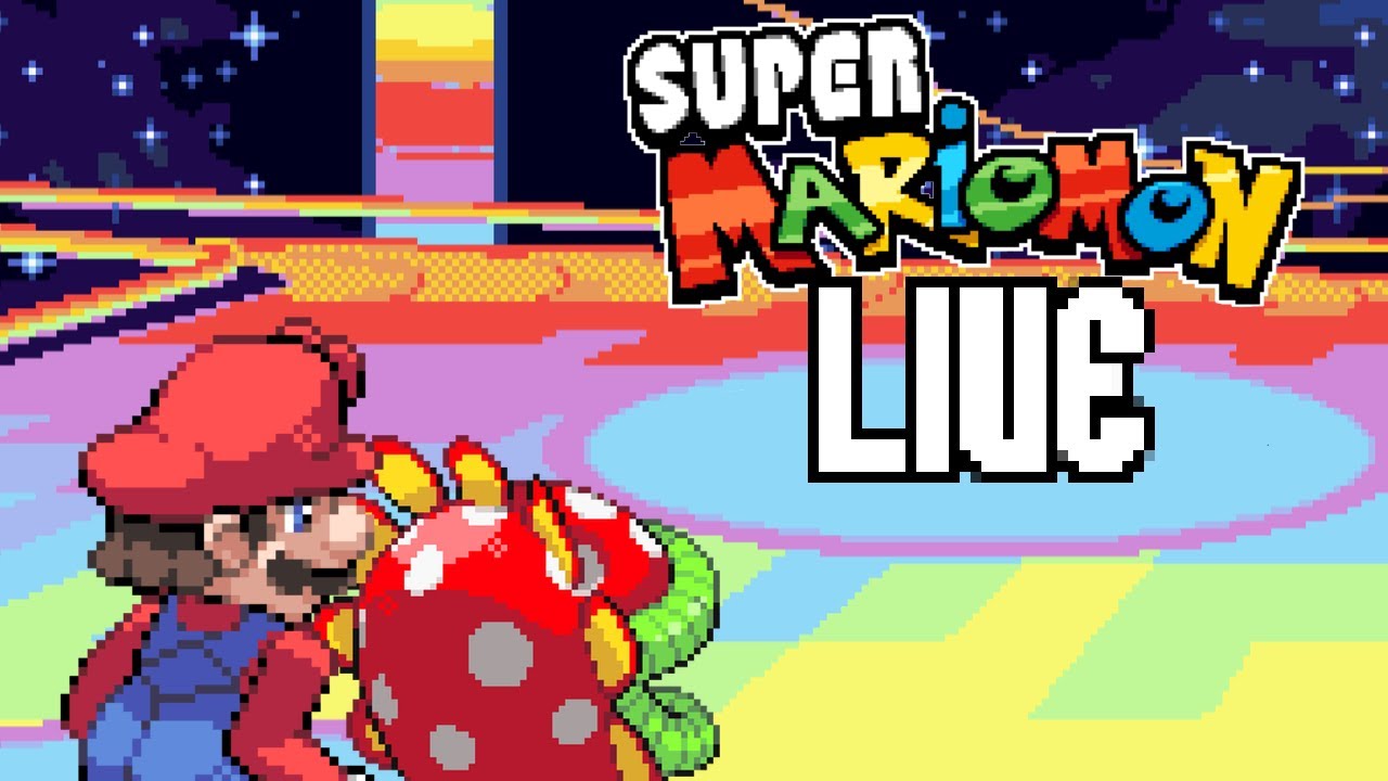 Pokemon but its super mario???? Super Mariomon LIVE