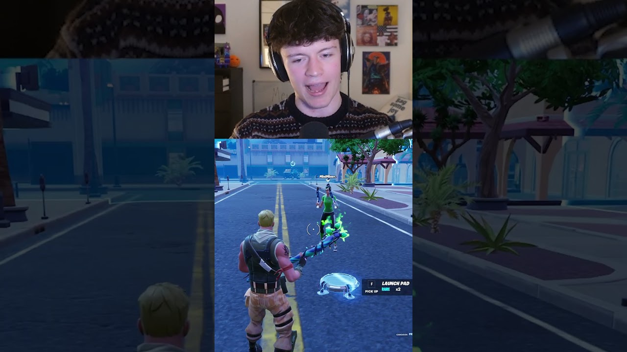 FORTNITE PUN BATTLE VS @MewZeLIVE