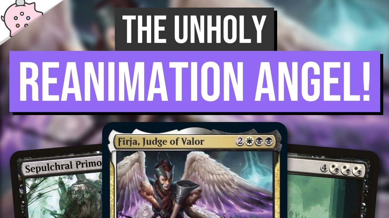 The Unholy Reanimation Angel! | Firja, Judge of Valor | Kaldheim Spoiler | EDH | MTG | Commander