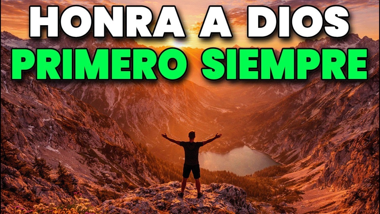 ORACIÓN PODEROSA DE LA MAÑANA | Honra a DIOS PRIMERO Siempre y Él Honrará Tu Vida