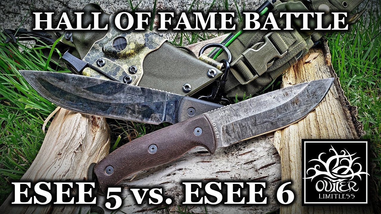 ESEE 5 vs ESEE 6 - Hall of Fame Battle!  Which Would YOU Choose?  The Out of Doors Episode 4