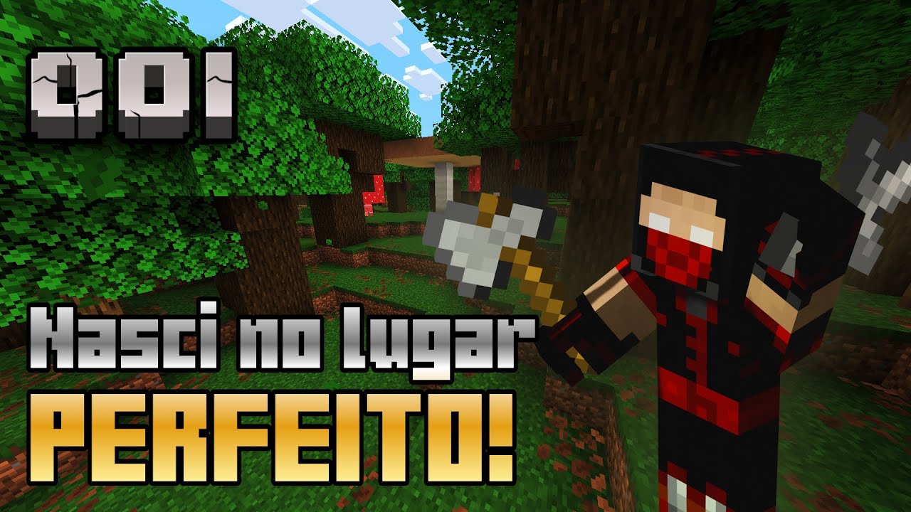 O Épico do Kaesaru #1 – O Início de Uma Nova Jornada no Minecraft | Minecraft survival gameplay