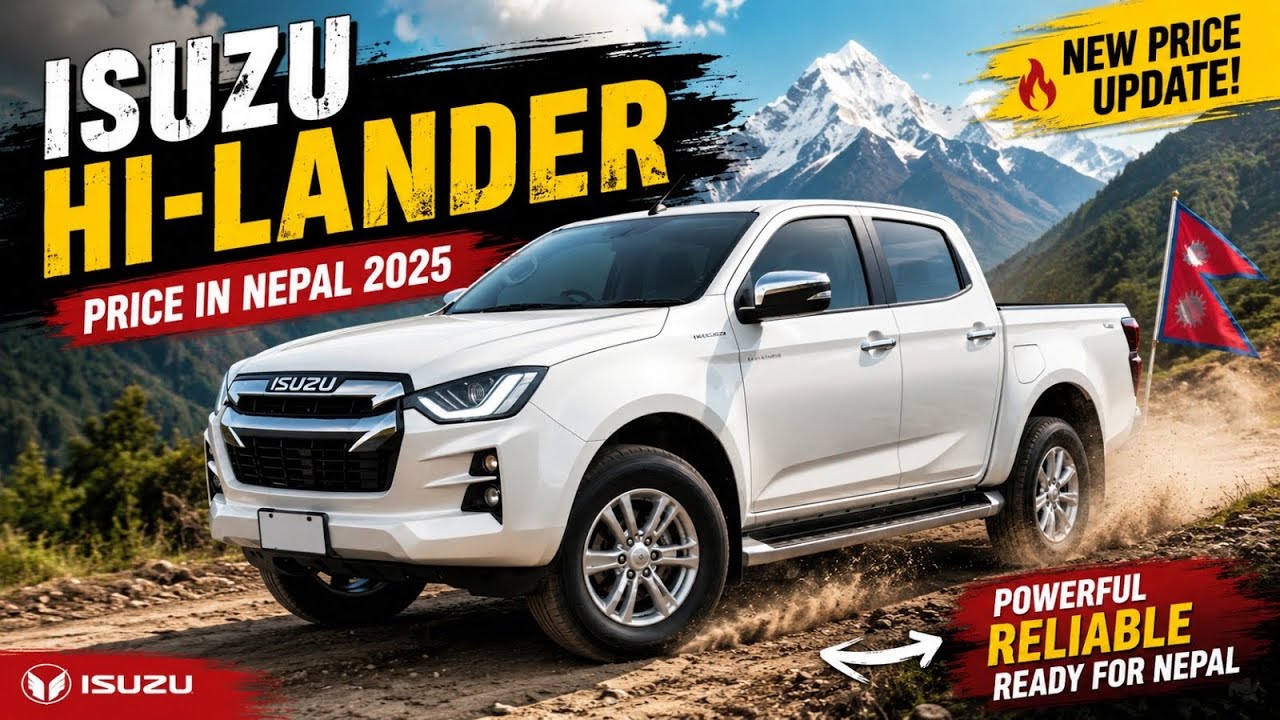 ISUZU Hi-Lander Price in Nepal 2025🇳🇵 | Full Specs, Features & Review | Best Pickup Truck?