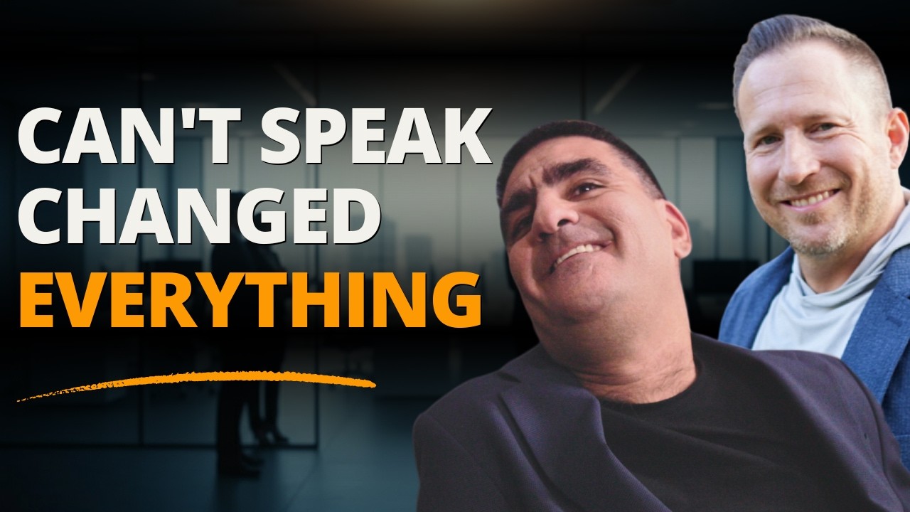 The Speaker Who Can't Speak Reveals His Strategies for Turning Limitations Into Power