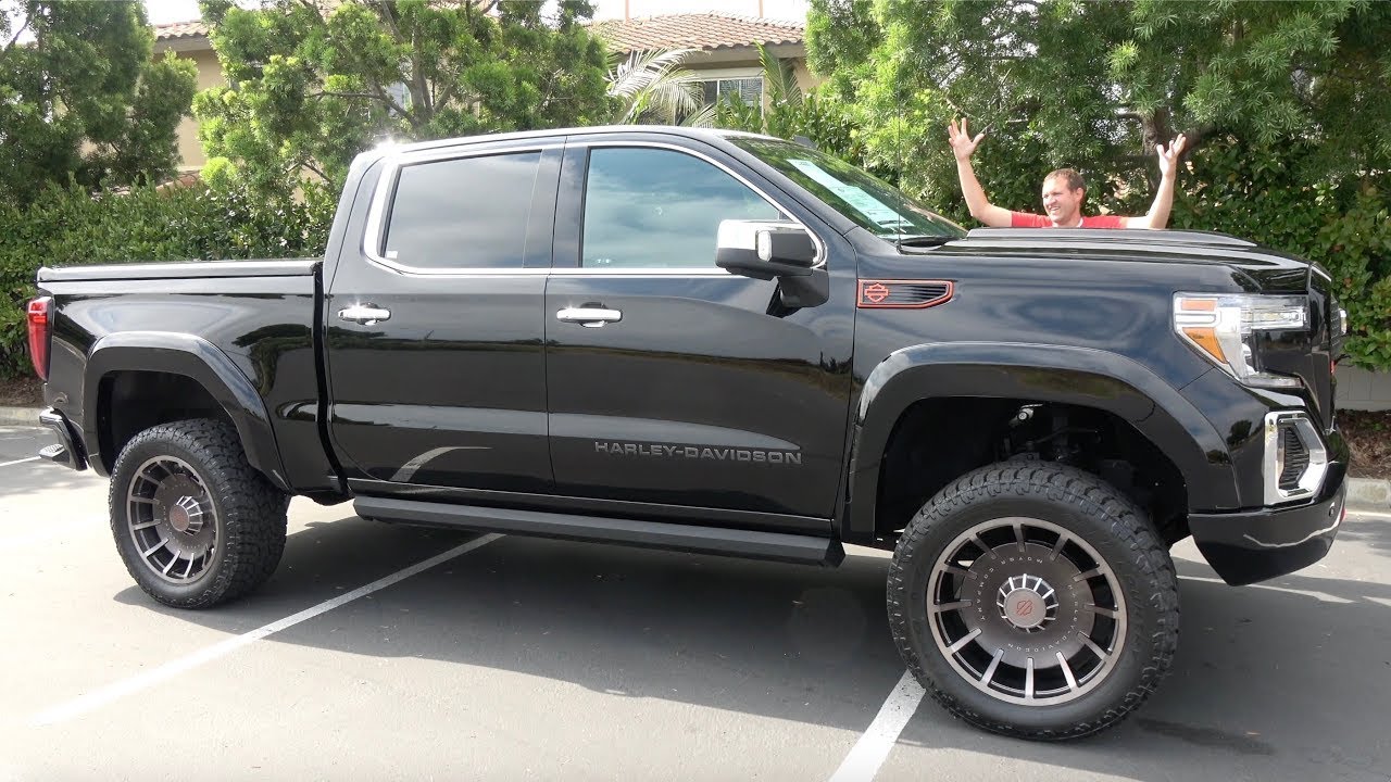 GMC Sierra Harley-Davidson 2020 года - это пикап за $95 000 на тему Харлея