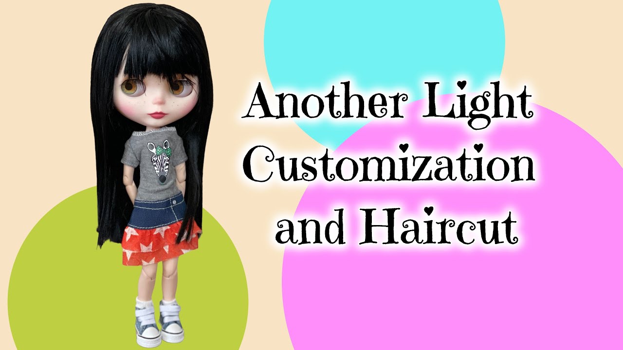 Assembling a Custom Blythe Doll || Blythe Eyebrows & Haircut