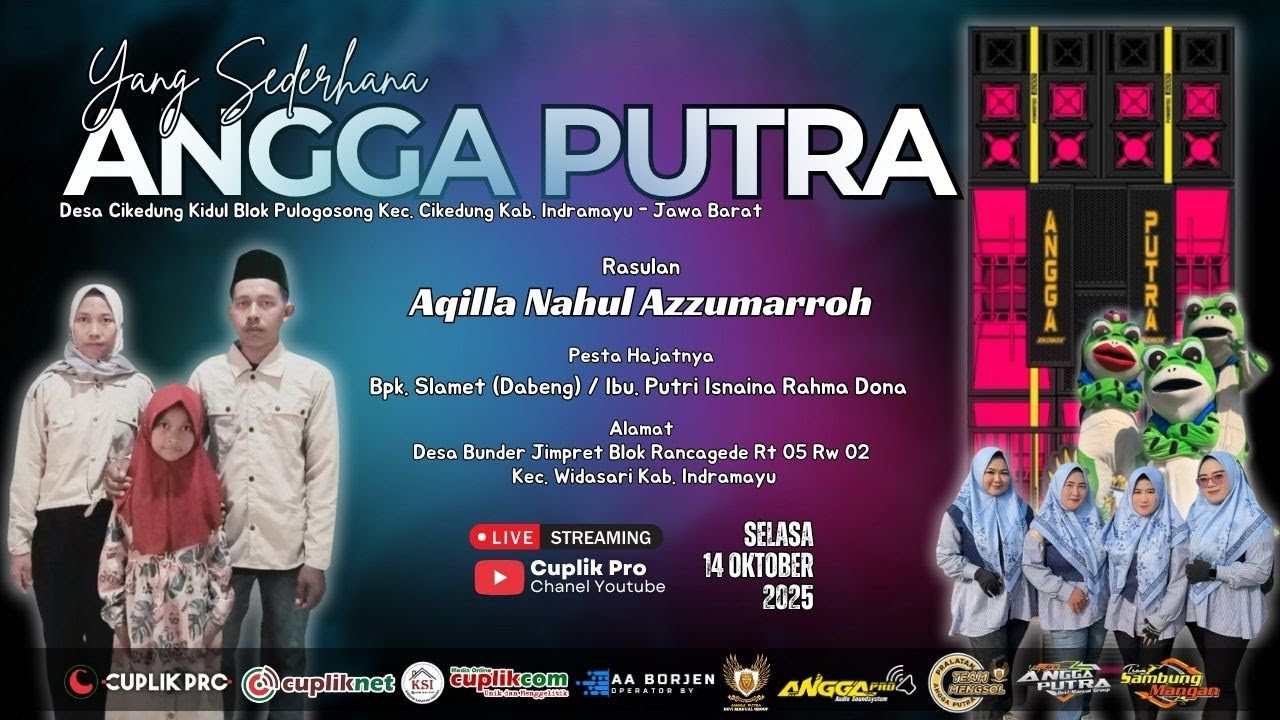 LIVE ANGGA PUTRA 