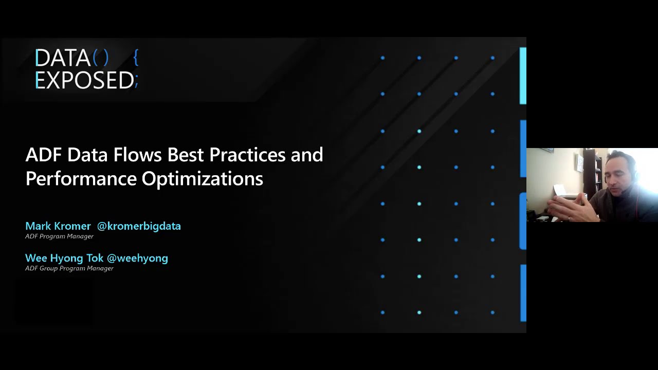ADF Data Flows, Best Practices &  Optimizations | Azure SQL and ADF Event | Data Exposed Special