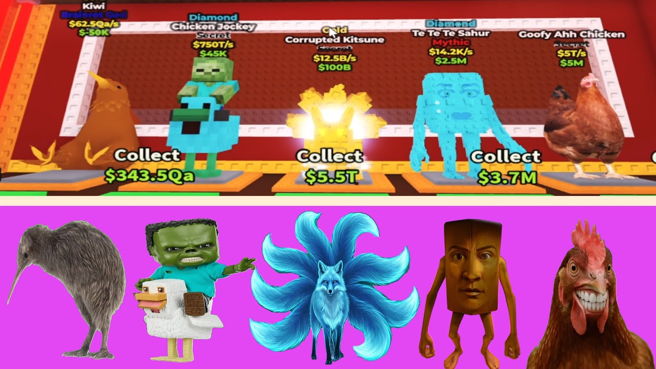 ALL NEW Roblox Steal a Brainrot Characters vs Italian Brainrot!#6