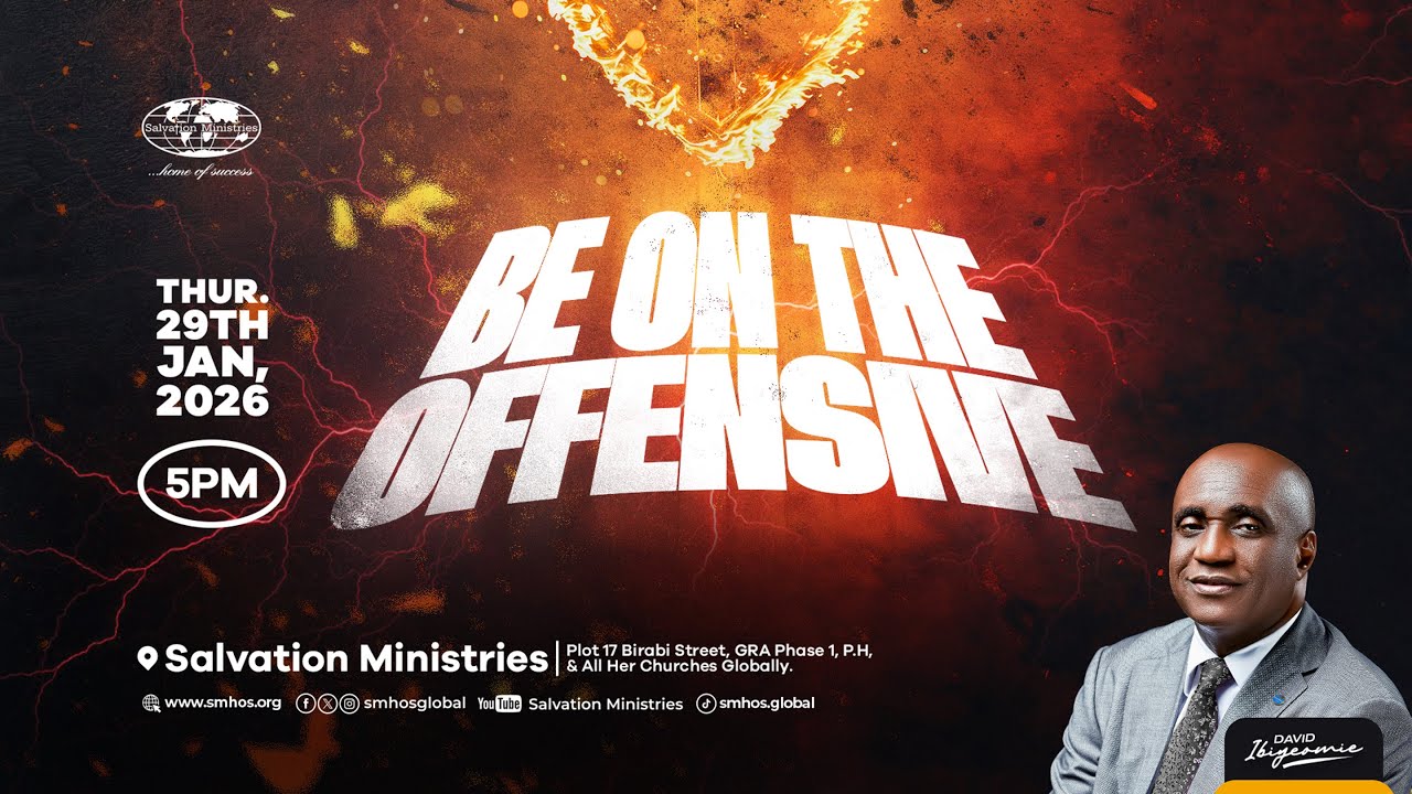 Be On The Offensive | Midweek service | Thursday, 29th January 2026