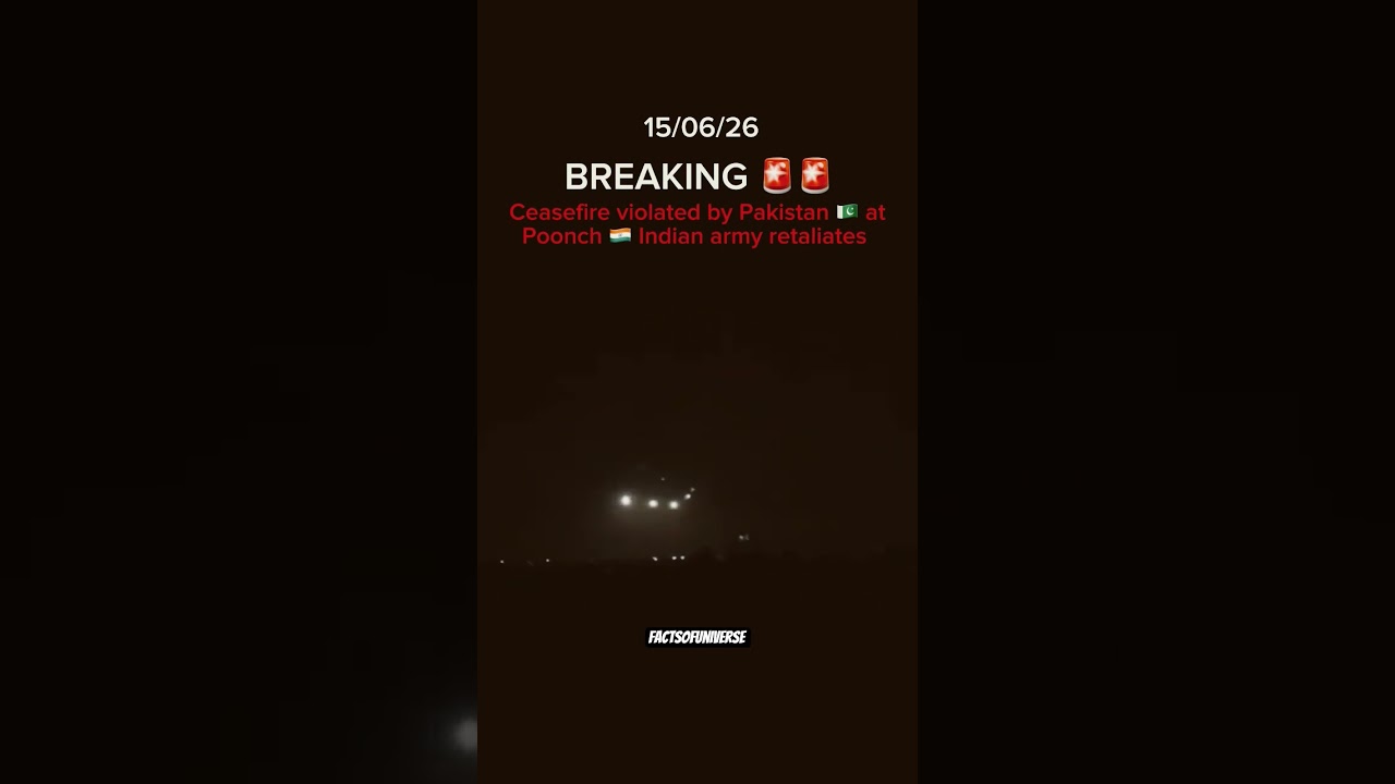 ceasefire violated by pakistan #ceasefire #indiavspakistan #kashmir