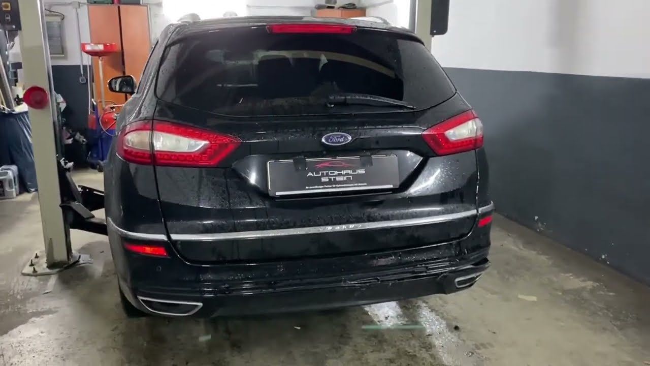 FORD MONDEO REAR BUMPER REMOVAL DIY HOW TO REMOVE REAR BUMPER MONDEO MK5  SW KOMBI ESTATE