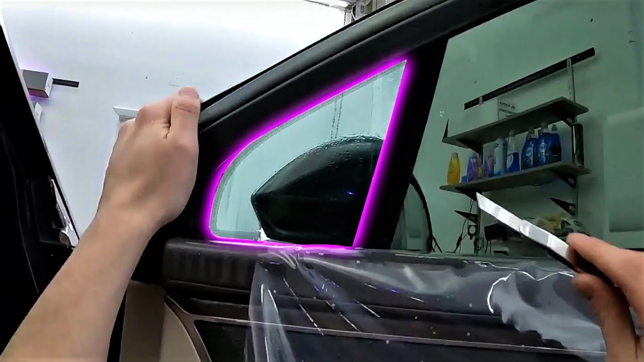 How to Tint Quarter Window TIGHT Rubber Seal