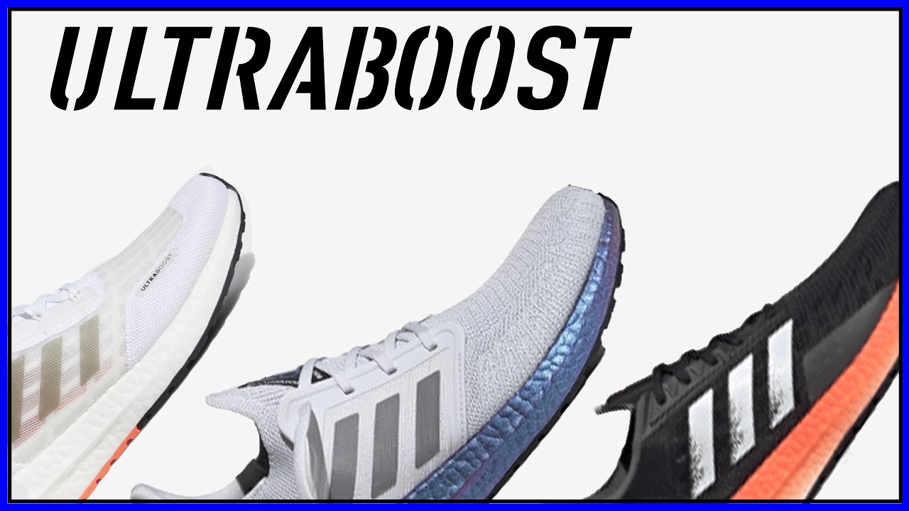 adidas Ultraboost, 3 вида. Их разница и преимущества.