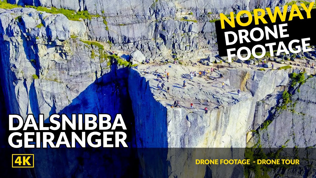 Preikestolen Norway Drone Cinematic Footage