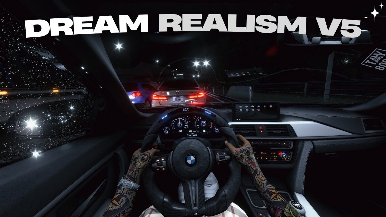 Ultra-Realistic Assetto Corsa Graphics New Dream V5.1 PP Filter