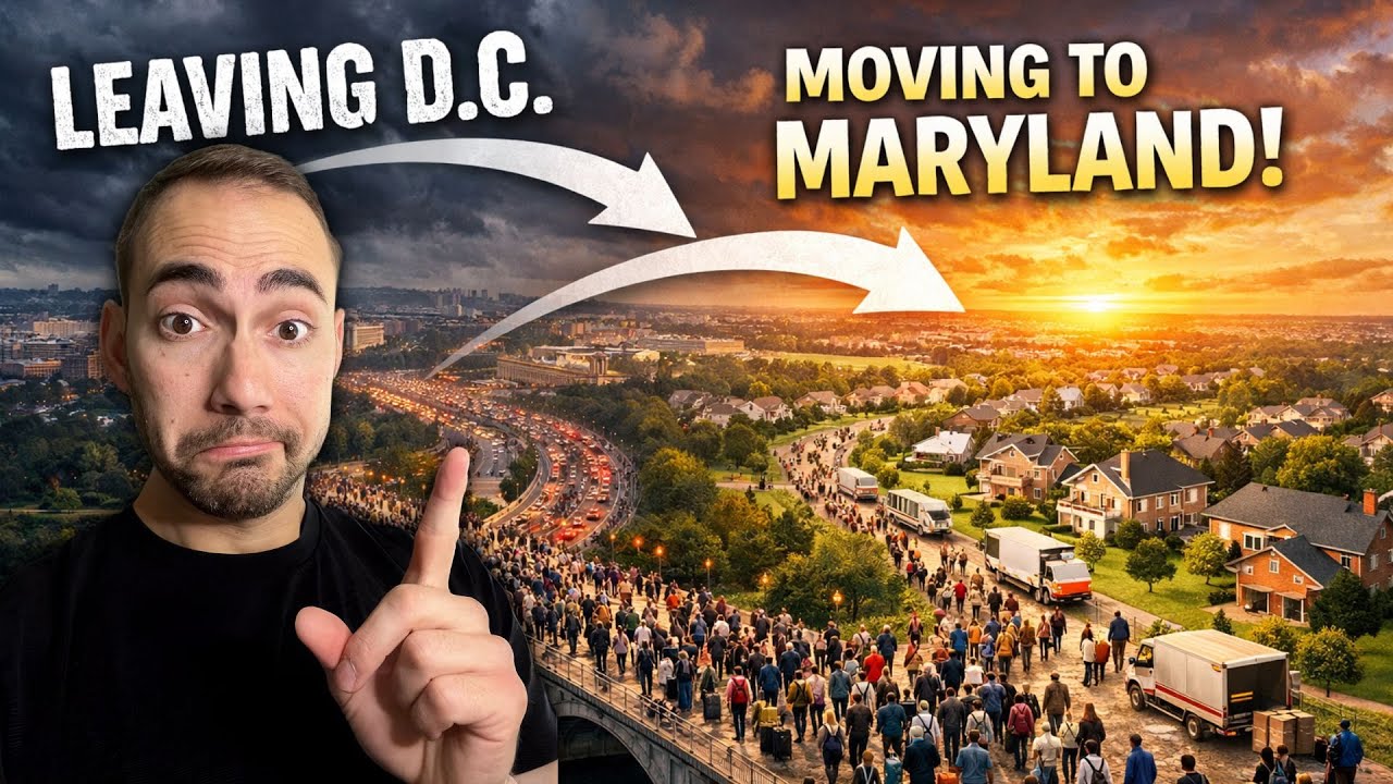 Top Maryland Suburbs DC Residents are FLEEING To