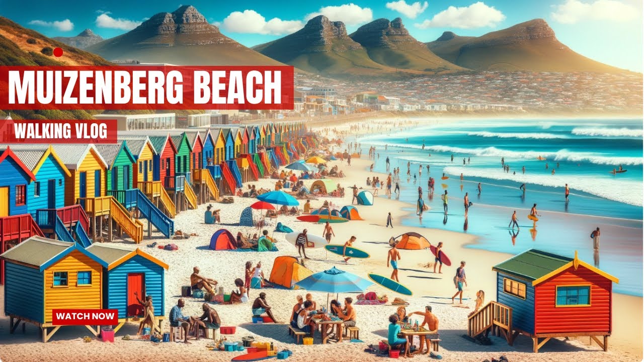 Muizenberg   Cape Town   South Africa Walking Tour Englih