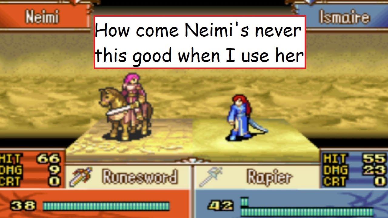 Neimi's a MONSTER: Sacred Stones Reverse Recruitment Episode 10
