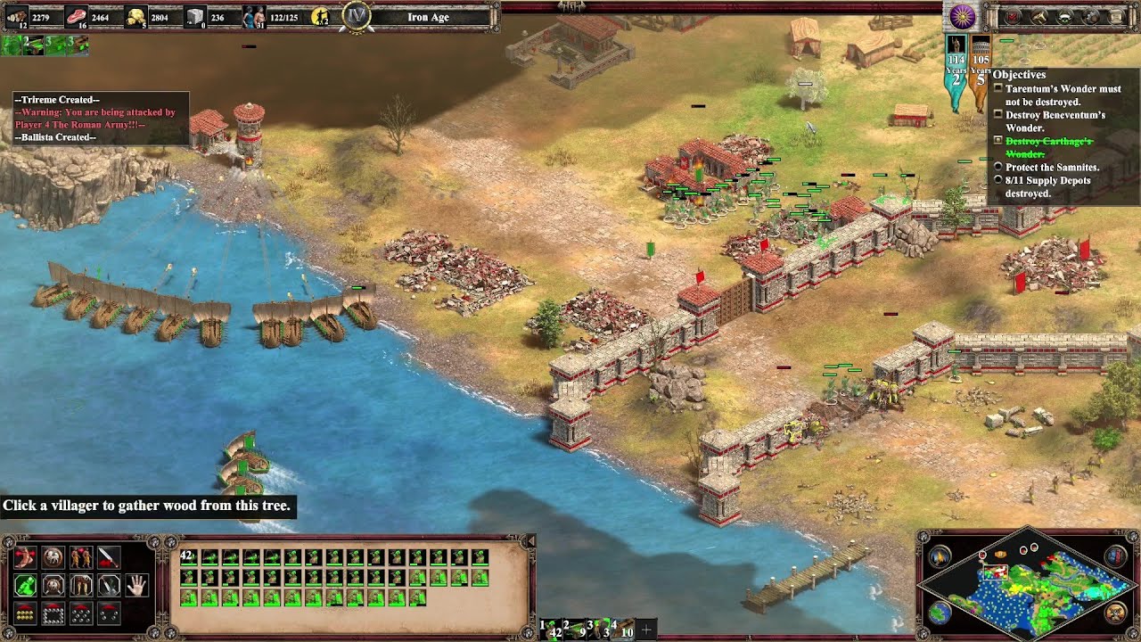 Age of Empires 2 Playthrough (Part 52: Battle for Greece Campaign 1)