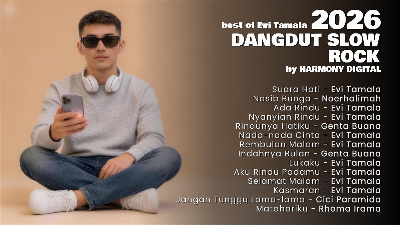 KOMPILASI LAGU GALAU KENANGAN EVI TAMALA - SLOW ROCK VERSION - COVER BY HARMONY DIGITAL