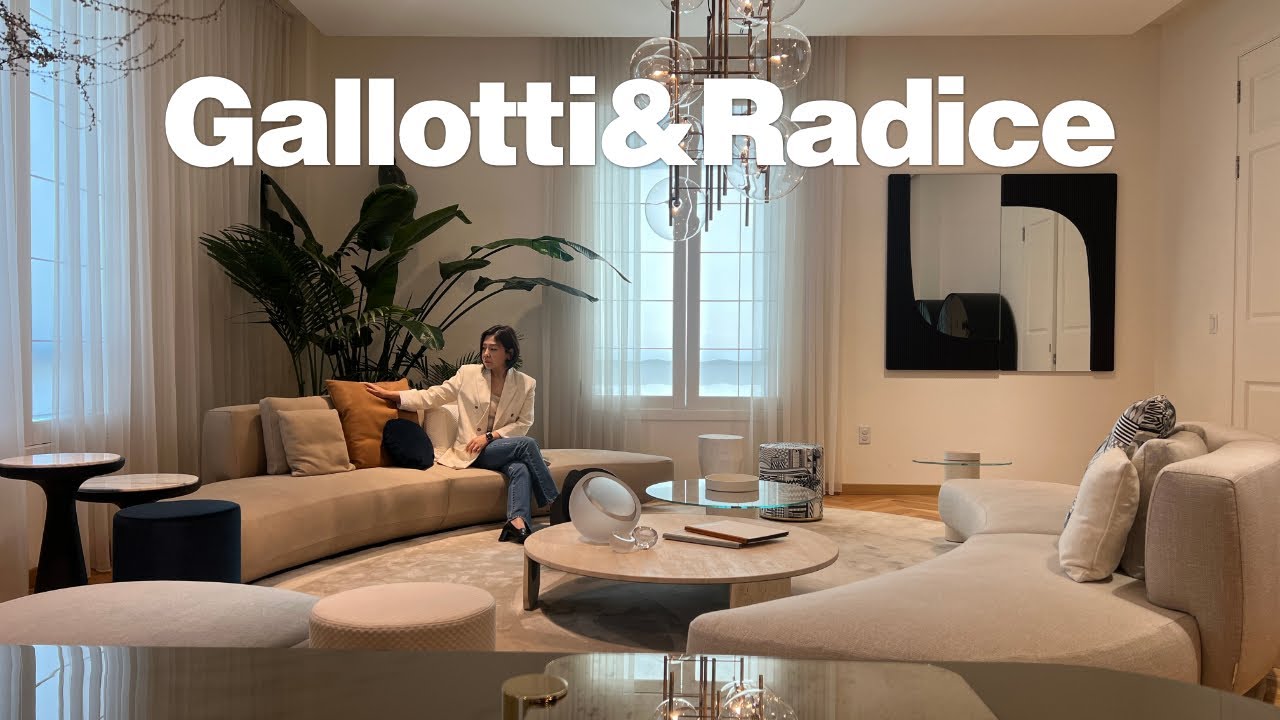 자유로운 레이아웃을 원한다면 갈로티 앤 라디체 Gallotti & Radice : 정은주의 리빙브랜드