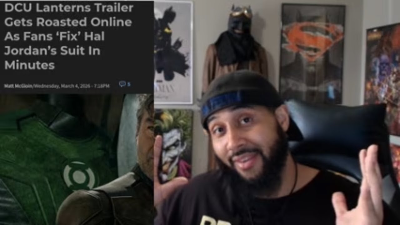 DCU Lanterns Trailer Gets Roasted Online!!!