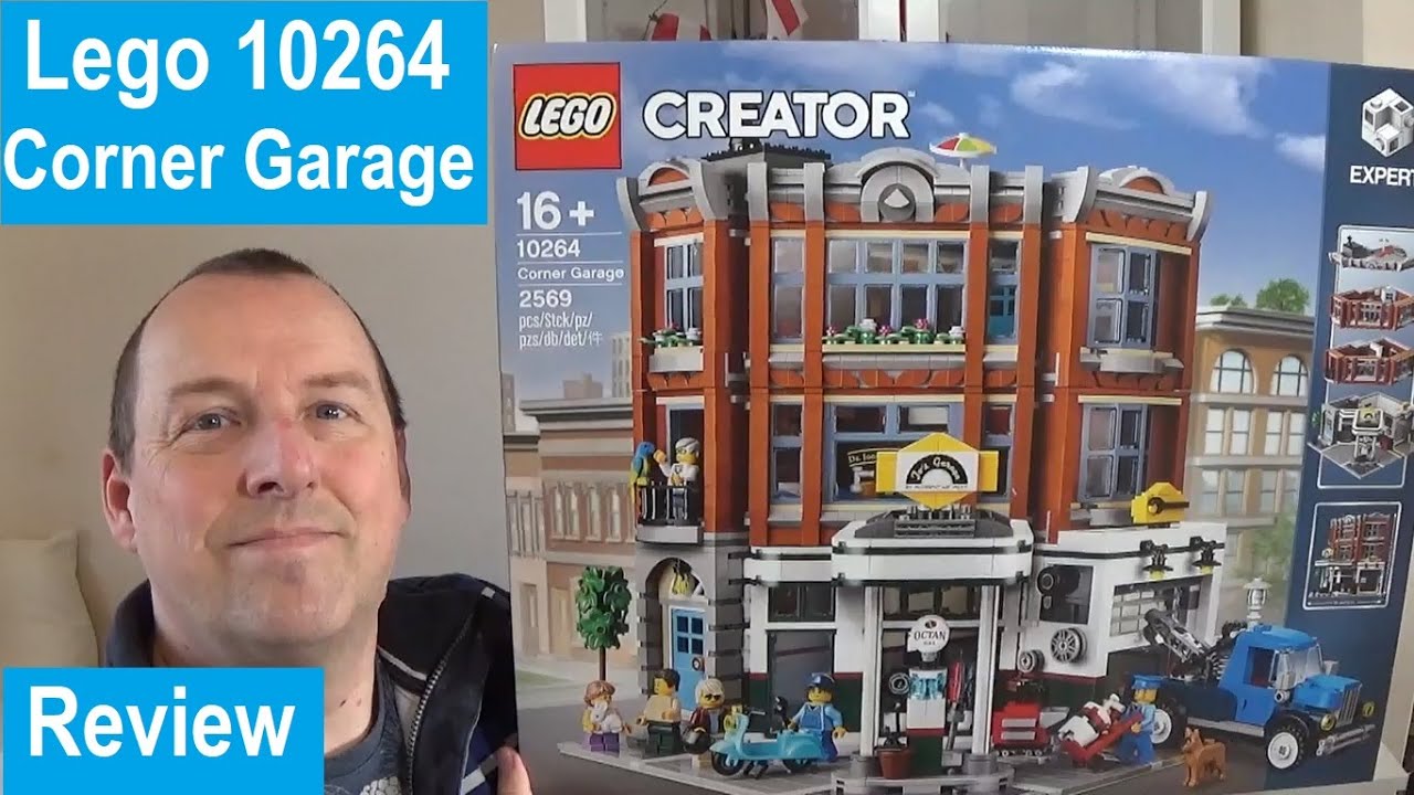 Lego Modular Building - Corner Garage 10264 Review
