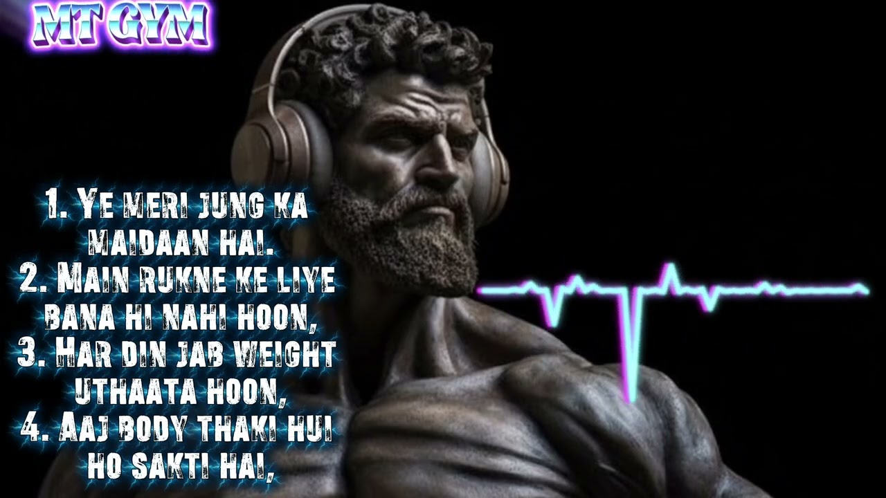 GYM SIRF JAGAH NAHI, YE JUNG KA MAIDAAN HAI 💪🔥 | Ultimate Gym Motivation Song|