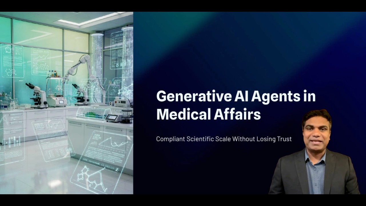 Generative AI Agents in Medical Affairs - Compliant Scientific Scale Without Losing Trust