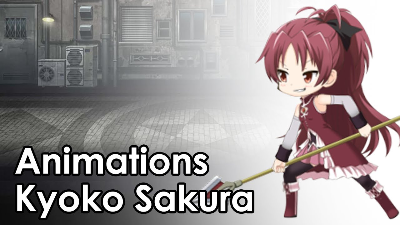 Kyoko Sakura - Battle Animations
