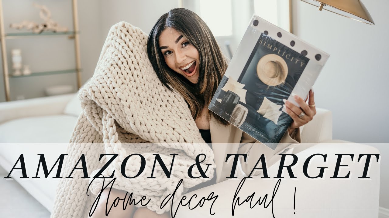 HUGE HOME DECOR HAUL  I AMAZON & TARGET FALL 2021