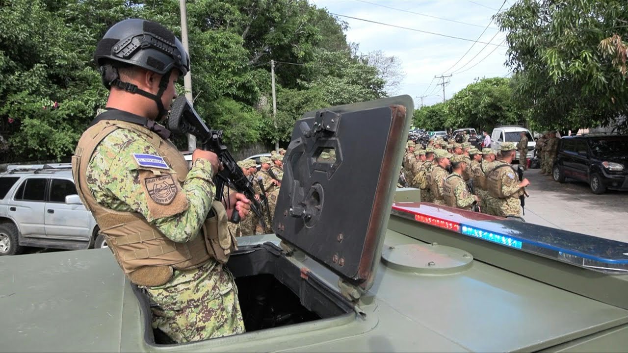 Bukele ordena cerco militar para evitar a pandillas 
