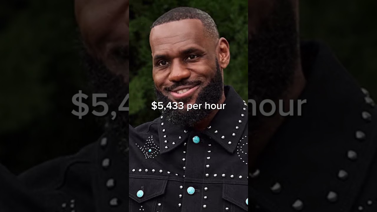 How much money does LeBron James make