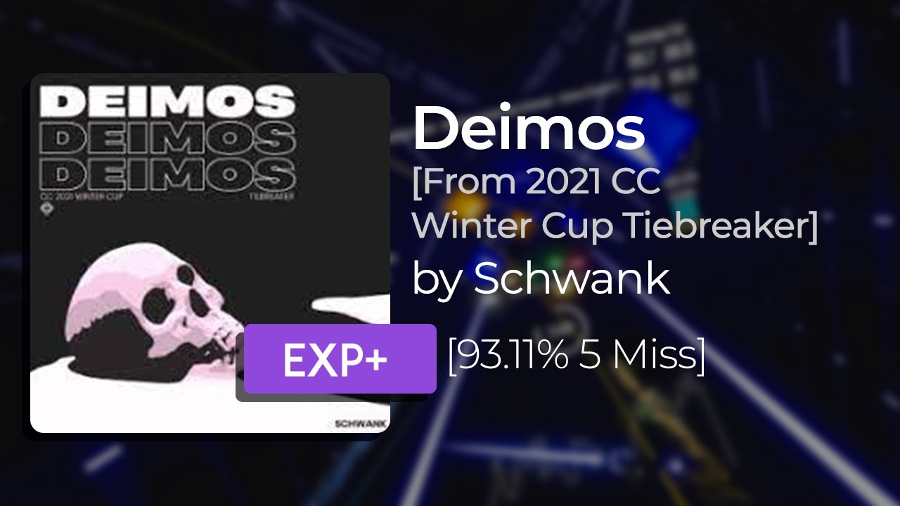 Deimos - Schwank [Exp+] 93.11% | Beat Saber