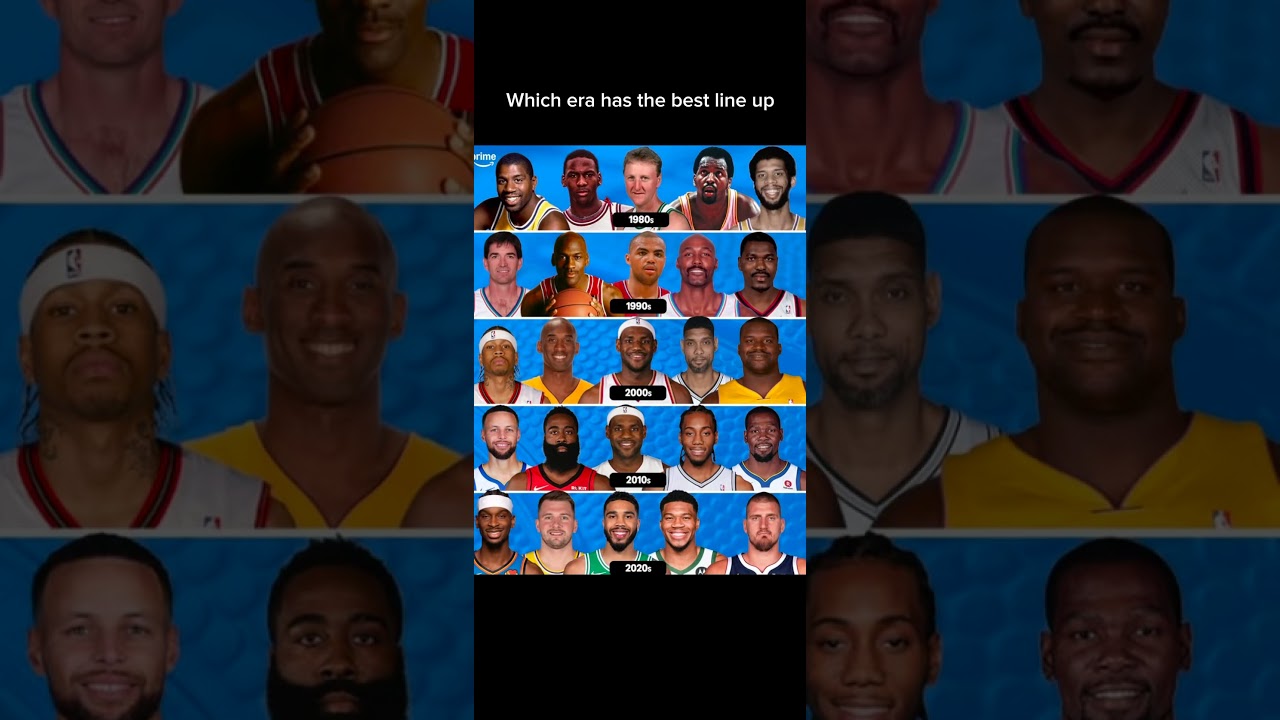 Which NBA era has the best starting 5