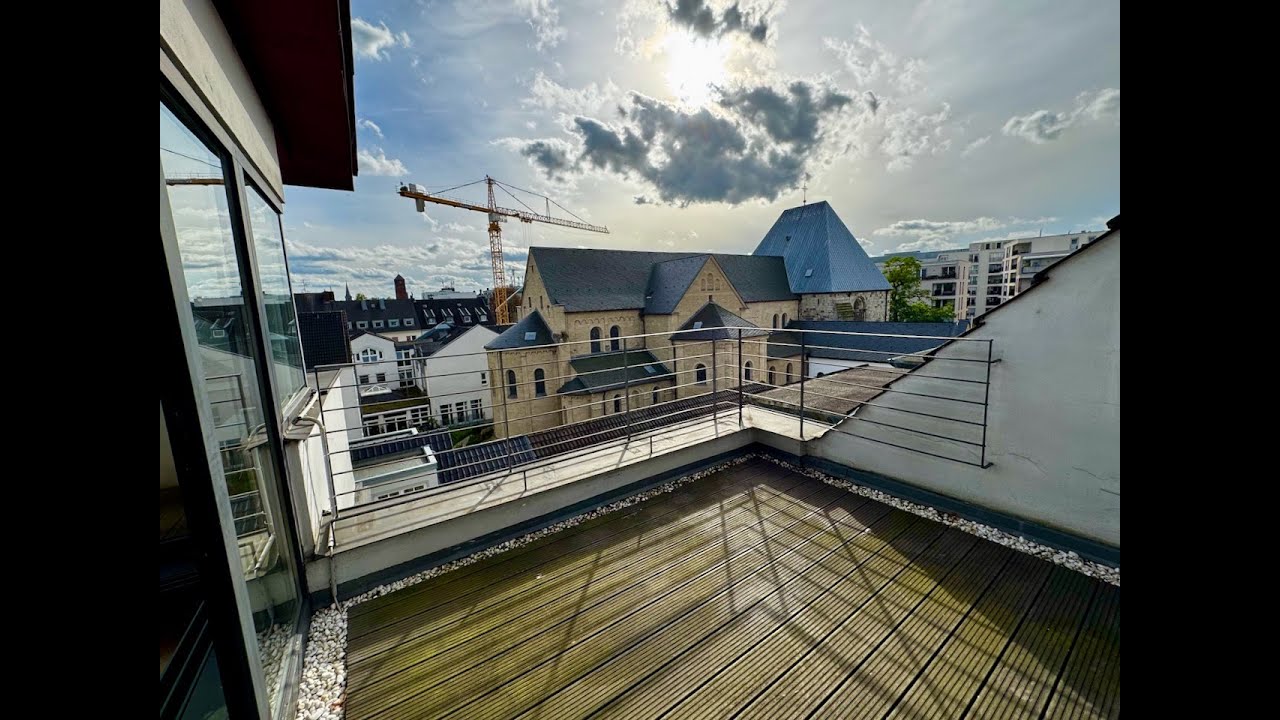 Vermietung einer Dachgeschosswohnung auf der Georgstraße in Köln