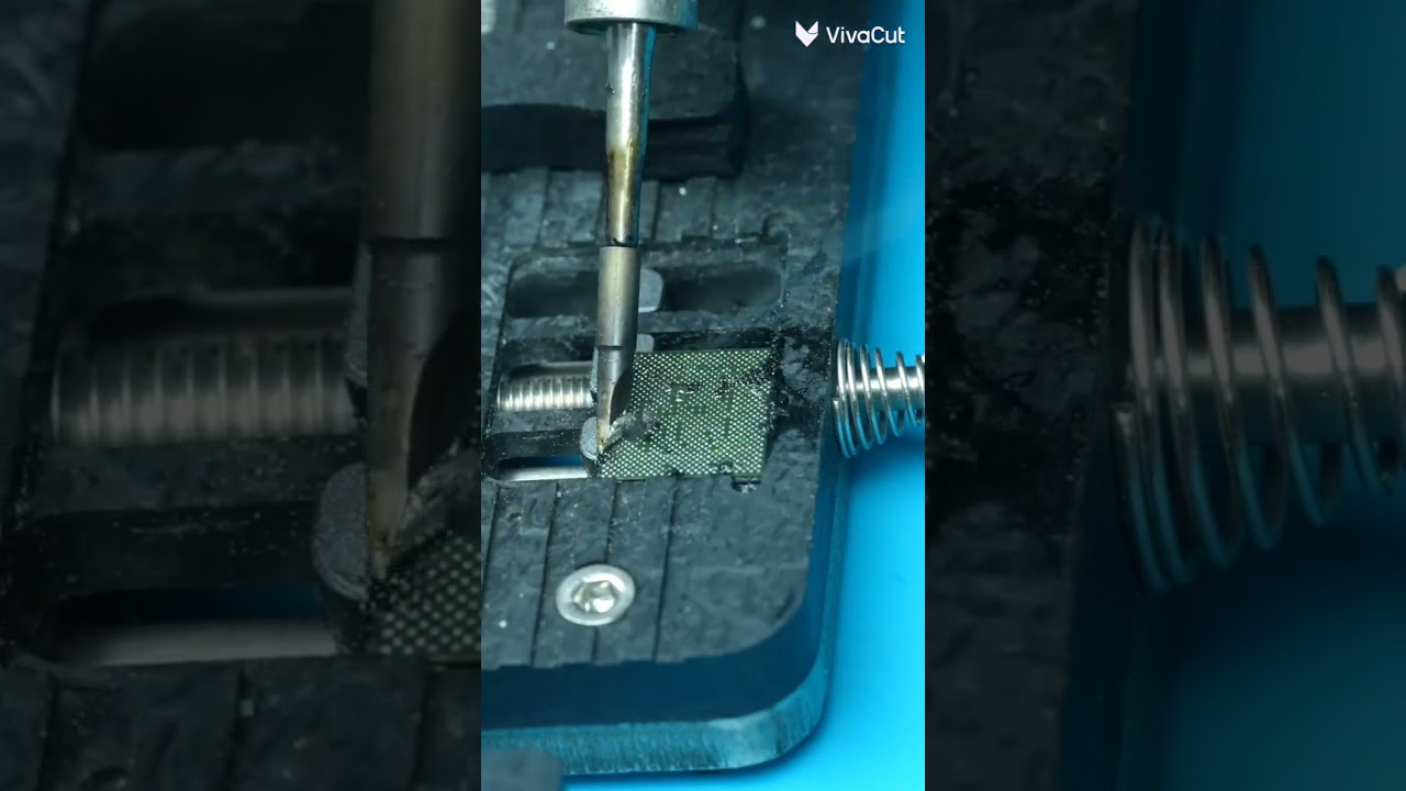 Dead phone CPU Reballing...