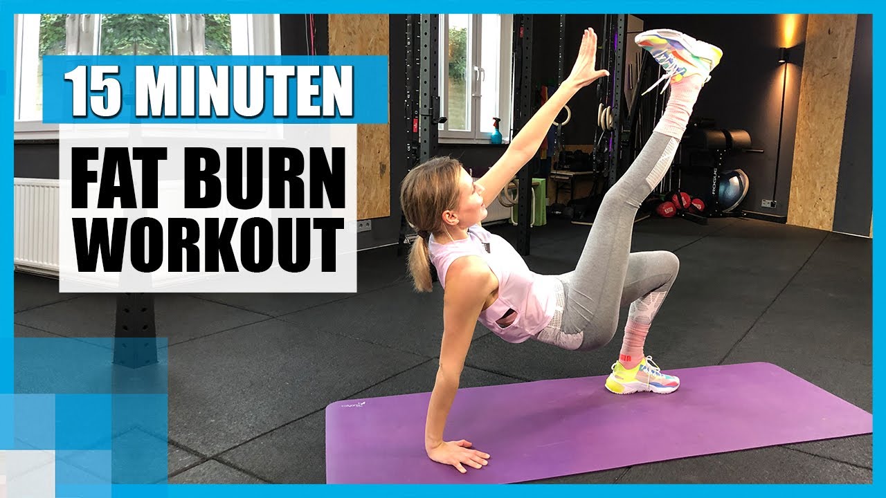 15 MIN Fat Burning Workout ohne Geräte 🔥 mit Coach LeaLight