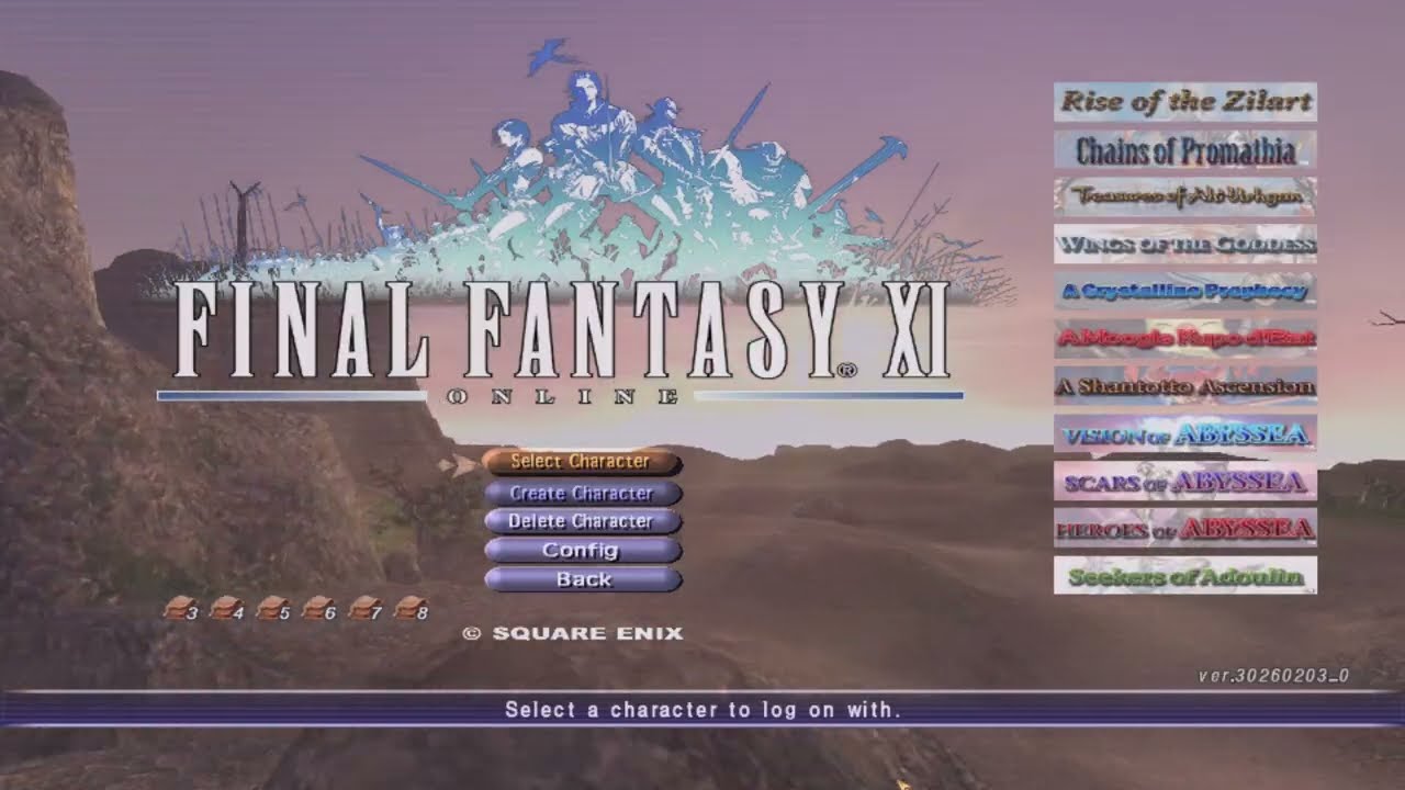 Final Fantasy XI - Valefor Server 2/10/26