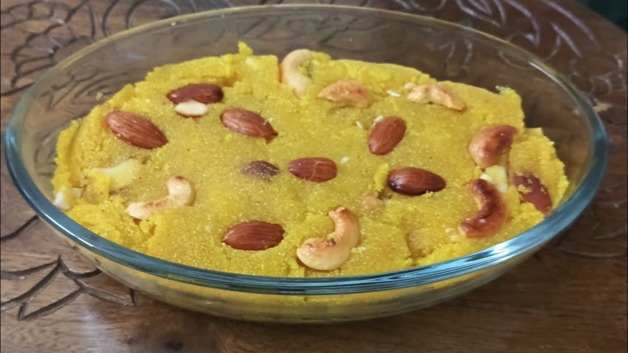 Lemon suji halwa recipe By Aziza Home Kitchen 