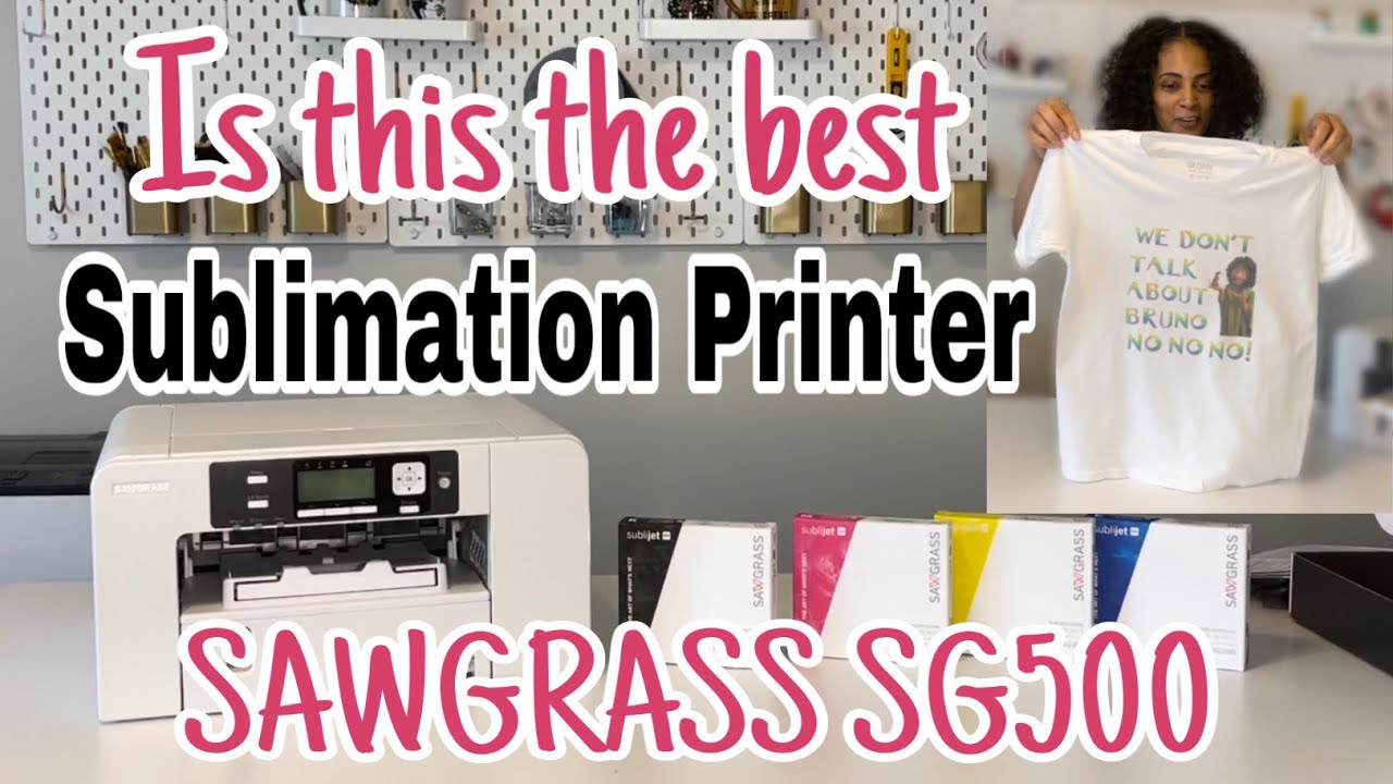 Unboxing my New Sawgrass SG500 Sublimation Printer | Full Demo and Review