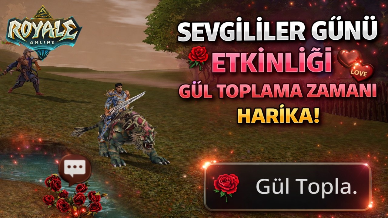 Royale Online TEOS - Sevgililer Günü Etkinliği! Çikolata ve Gül ❤️ #royale2 #royaleonline