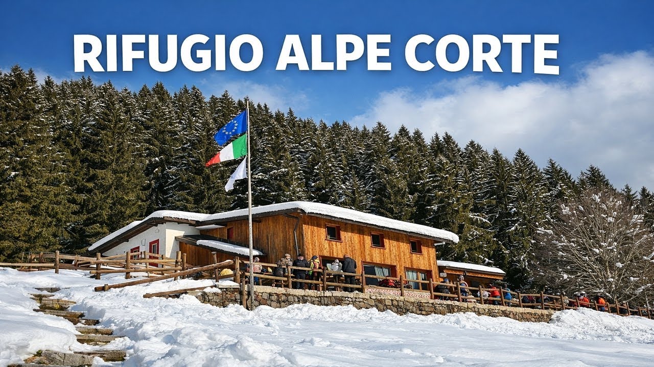 RIFUGIO ALPE CORTE 🏔️❄️ da Valcanale (BG)