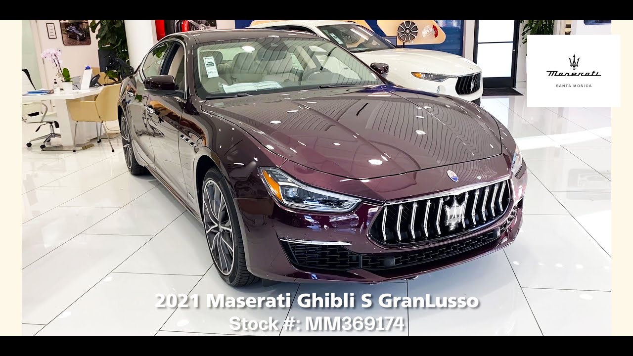 New 2021 Maserati Ghibli S GranLusso