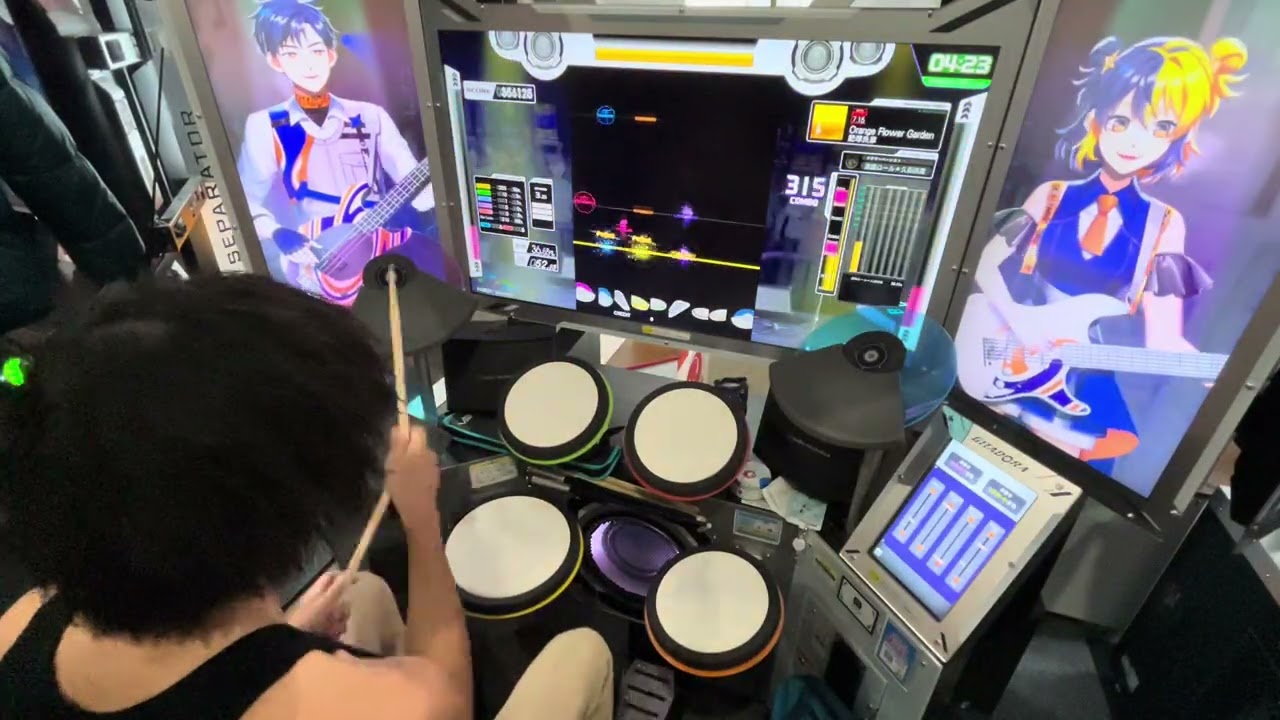 【GITADORA】Orange Flower Garden[DRUM EXTREME]プレイ動画