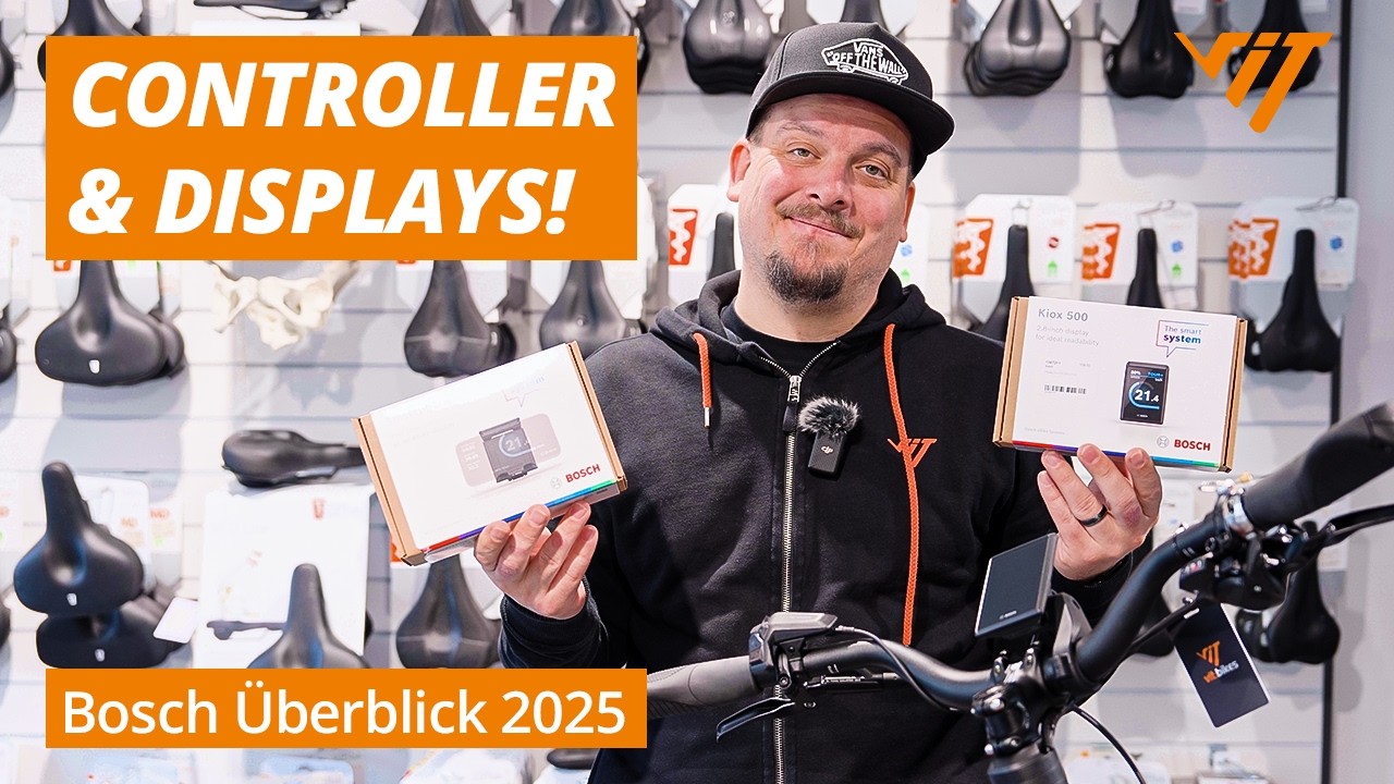 Kiox, Smartphone Grip und Purion? 🤨🚲 Bosch Displays und Controller 2025 im Überblick!