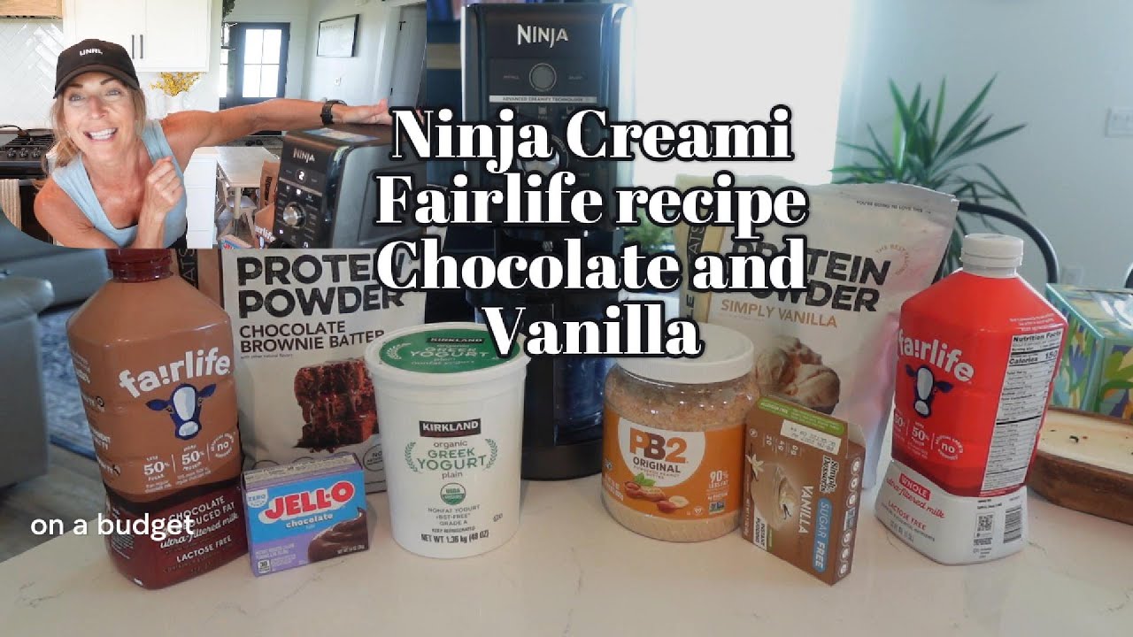 Ninja Creami - Fairlife Chocolate and Vanilla recipe
