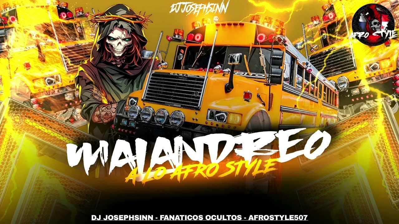 🟨MALANDREO A LO AFROSTYLE507🎛 DJ JOSEPHSINN X FANATICOS OCULTOS X AFROSTYLE507 #dj #mixtape #panama