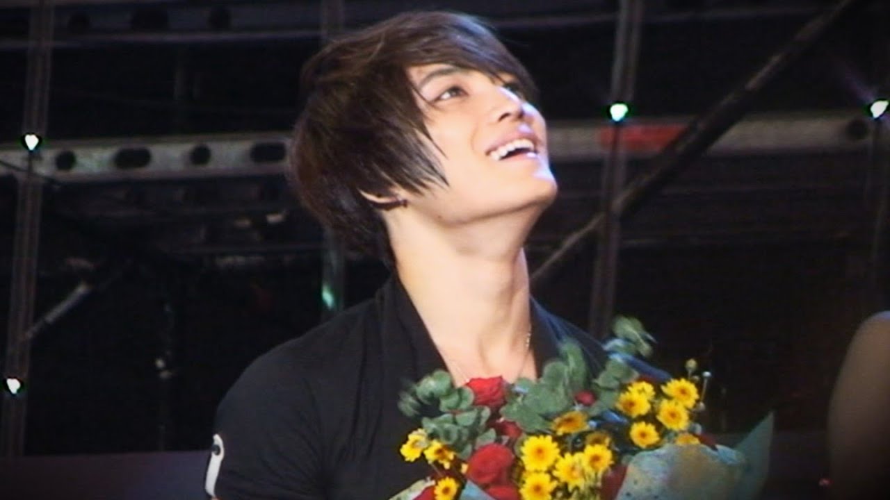081004 김재중 불꽃놀이+사진촬영 김재중 직캠 (주변인 언급 금지) @Asia Song Festival 아송페